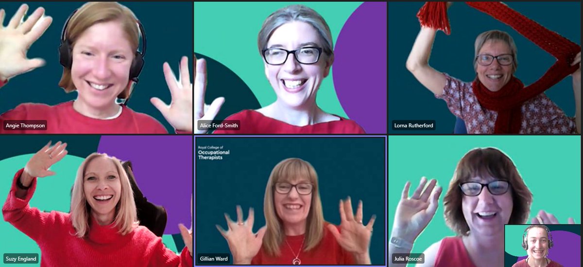 The Research and Innovation team <a href="/theRCOT/">Royal College of Occupational Therapists</a> are celebrating #Red4Research day and saying thank you to everyone participating in, undertaking &amp; supporting OT research - you are awesome ❤️