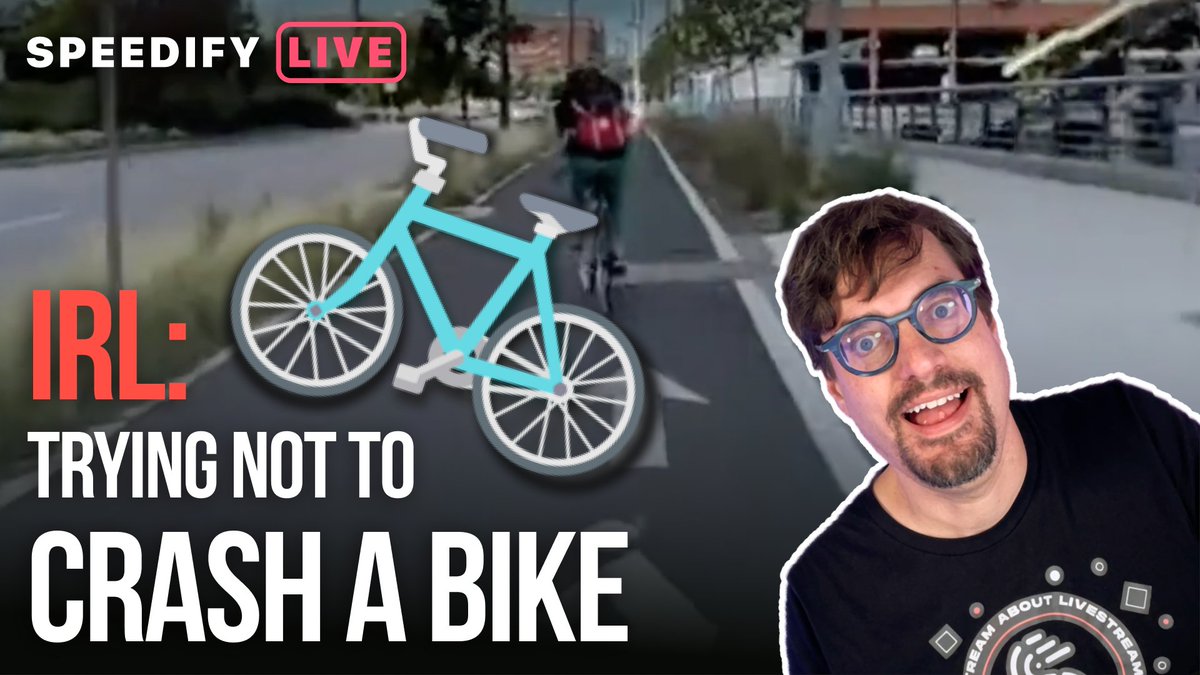 speedify's tweet image. ‼️TOMORROW🕑2PM EST on #SpeedifyLIVE we're hitting the streets of #Philly for another #IRL bike ride🚵🏻‍♂️!

Make sure to stop by to see if we manage to go a stream without crashing or dropping our streaming phone😅

Follow &amp;amp; Subscribe:
twitch.tv/speedify
youtube.com/@Speedify