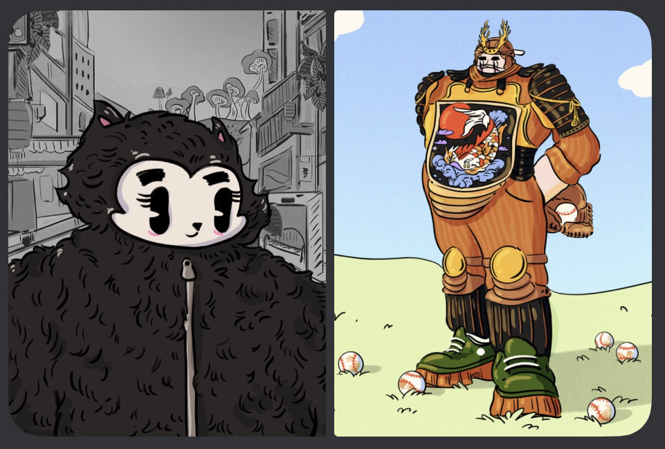 SatoshiupS (@satoshiup1) on Twitter photo <a href="/TheHumanians/">The Humanians - SEASON 2</a> Humania Season 2 is indeed a celebration of art, diversity, and digital identity!
Caught a season 2 Legendary (only 12 Legendary Humanians) - Feline Vintage at a good price! Thanks seller!
IMO, it's one of the best NFTs projects in OS.
#humania #art #pfpNFT <a href="/TheHumanians/">The Humanians - SEASON 2</a> Humania Season 2 is indeed a celebration of art, diversity, and digital identity!
Caught a season 2 Legendary (only 12 Legendary Humanians) - Feline Vintage at a good price! Thanks seller!
IMO, it's one of the best NFTs projects in OS.
#humania #art #pfpNFT