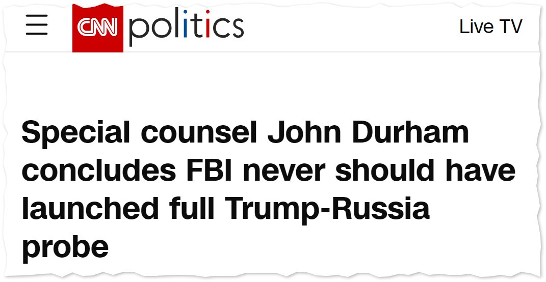 15) Unfortunately, evidence from the 2019 Horowitz Inspector General Report and the recent Durham Report supports the notion that the FBI and DOJ are politicized institutions tasked with hiding the establishment's crimes while selectively targeting its political opposition.