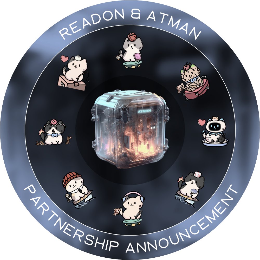 AtmanRebelFlame's tweet photo. ✨10 Mystery Box #Giveaway  to celebrate the official partnership with @ReadOnMe3

💕 Amazing OAT is awaiting, available on @Galxe 

🎁10 Mystery Box
⏰June 17th - June 30th 
👉https://t.co/F0Cir51fnY

#ETH #Web3 #Gamefi https://t.co/HssGaYbbvd