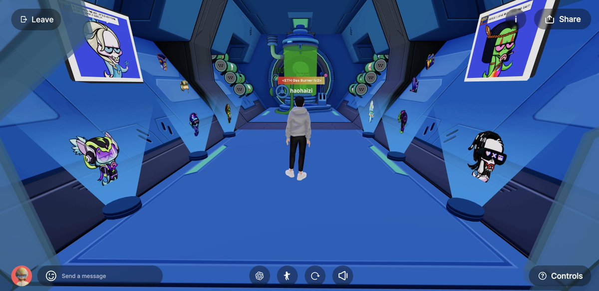_haohaizi's tweet photo. 3D space is very cooooool
 @StarryNift 🚀🚀🚀
#Metaverse https://t.co/2bbJ8KU38v