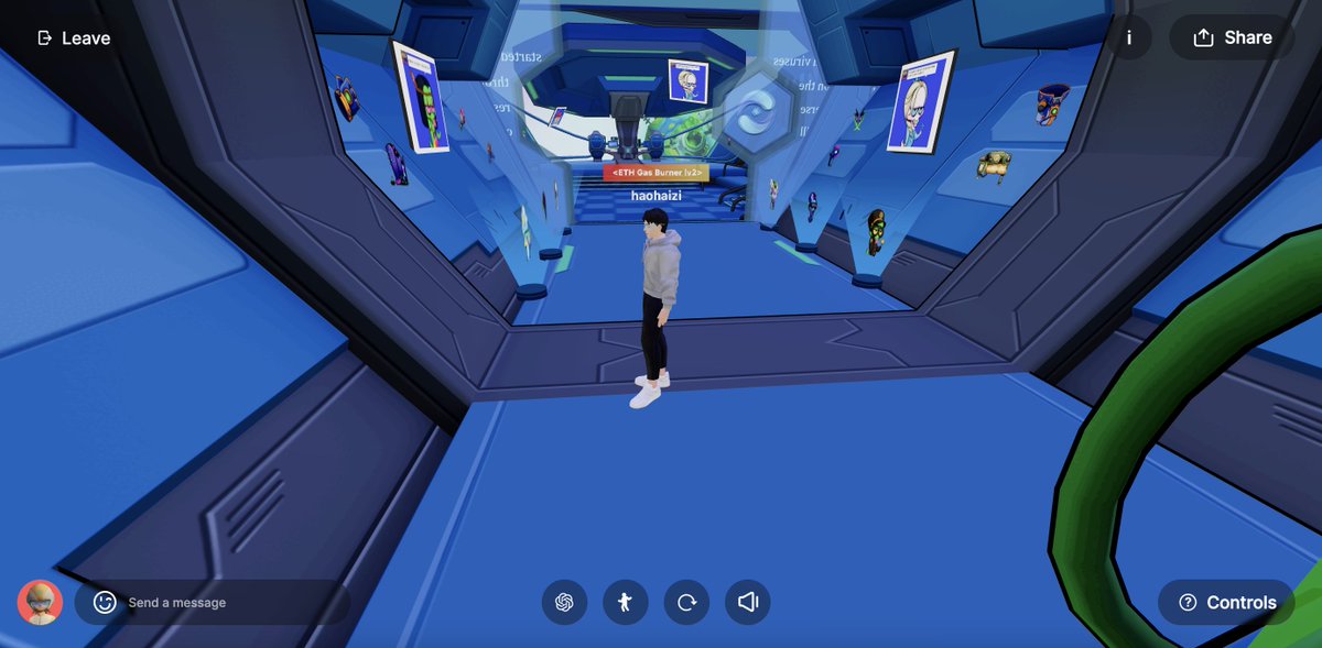 _haohaizi's tweet photo. 3D space is very cooooool
 @StarryNift 🚀🚀🚀
#Metaverse https://t.co/2bbJ8KU38v