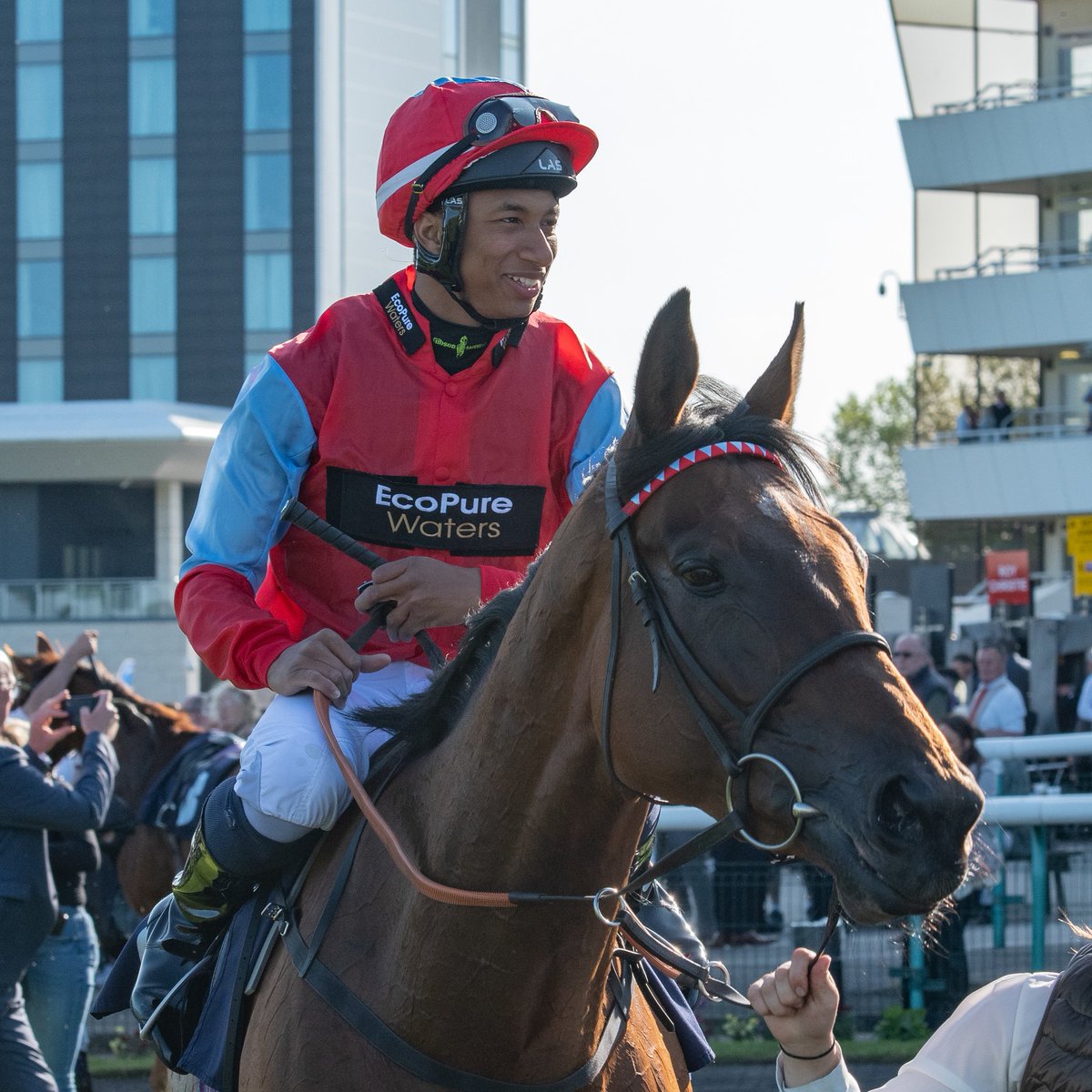 Exciting news! EcoPure Waters’ racehorse, Divine Comedy, triumphed at Doncaster last month! 🐎🏆

Thrilled to be part of her journey as she continues to shine.

#EcoPureWaters #DivineComedy #Racehorse #HorseLovers #HorseLife #HorsePower