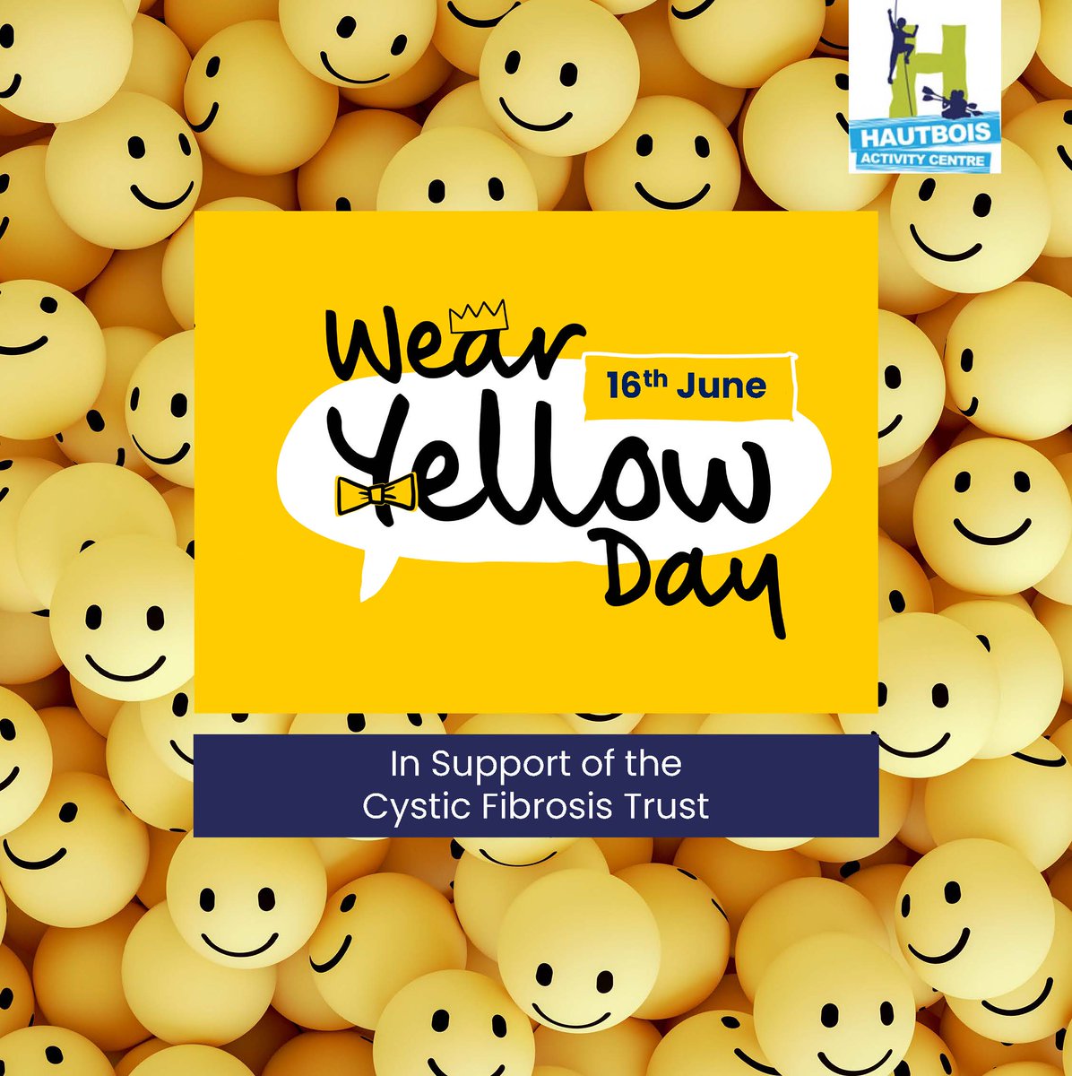 1 in 25 of us carry the faulty gene that causes CF, usually without even knowing! Today at Hautbois Activity Centre we supported @cftrustuk by encouraging all staff to wear something yellow. Let us know below what you are doing today to get involved and use the hashtag #CFTruths