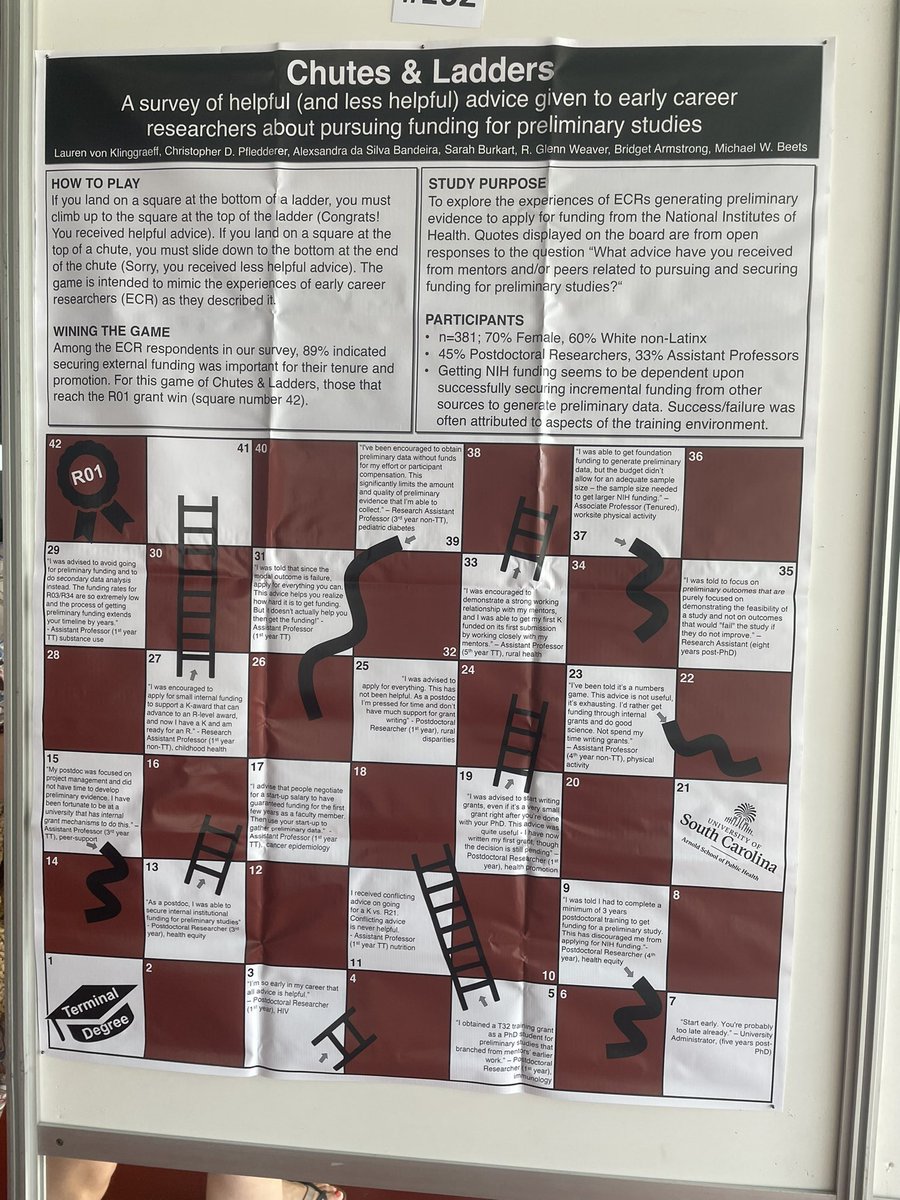 Wowsers!! 

Posters blowing me away here at #ISBNPA2023