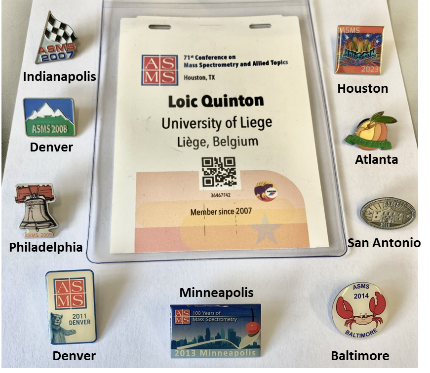 LoicQuinton's tweet photo. Coming from Europe and discovering the United States through exciting scientific exchanges. That's exactly what @asmsnews additionally allows!
2007... Time flies, too fast! But the collection of pins keeps growing!" #DontStopIt #MassSpectrometry https://t.co/pc71hN1d98