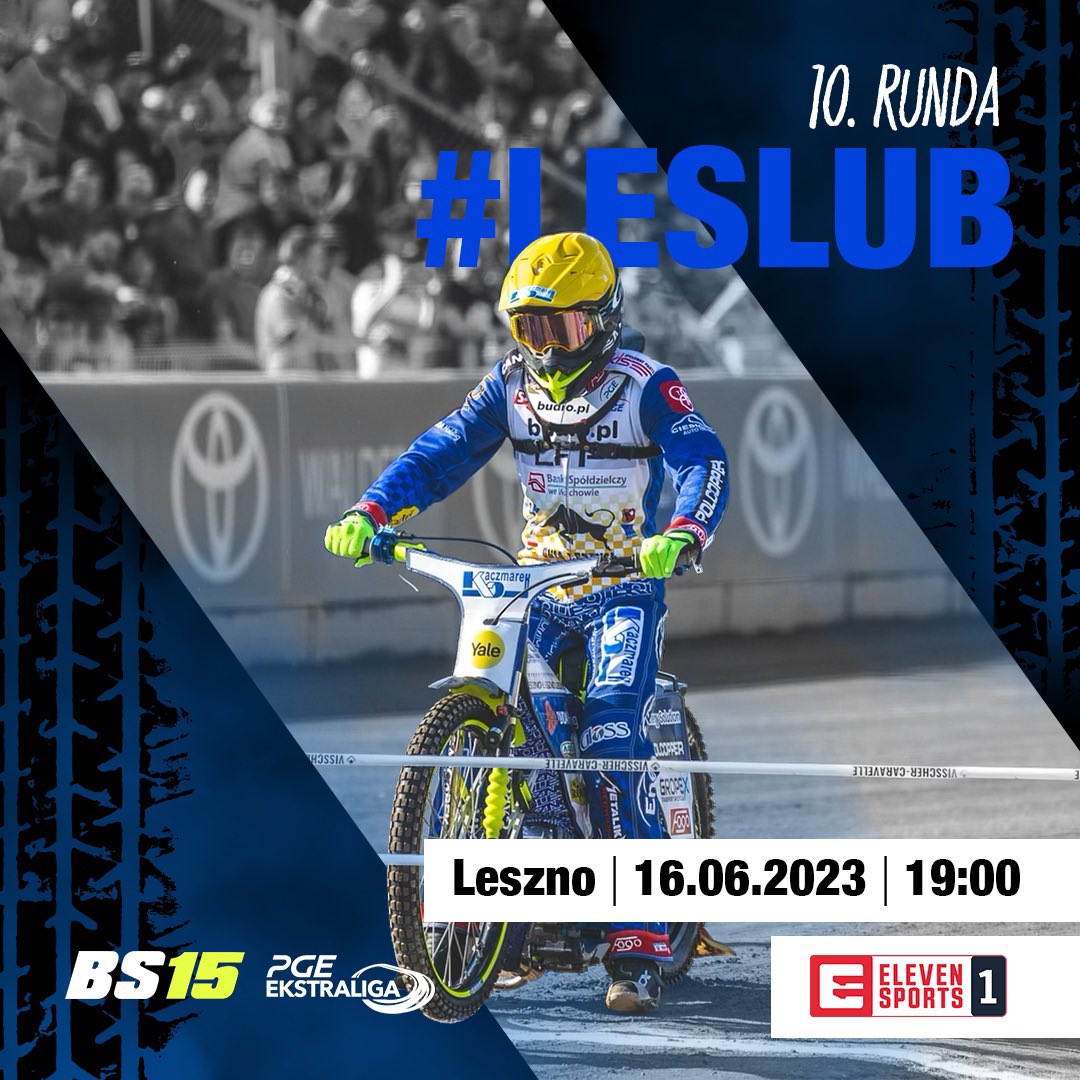 Zaczynamy 10. rundę Speedway Ekstraliga 💪🏼 Podejmujemy dzisiaj drużynę z Lublina ✊🏼 Pierwszy bieg 👉🏼 o godzinie 18:00 ⚪️🔵

Z kim się dzisiaj widzimy? 

#BS15 #KSUL #PGEEkstraliga
