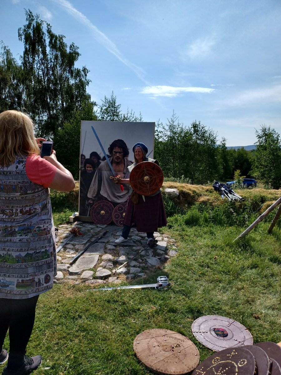Judymcdonnell8's tweet photo. Outlander day at highland folk museum last Saturday https://t.co/lRbUGGmQrC