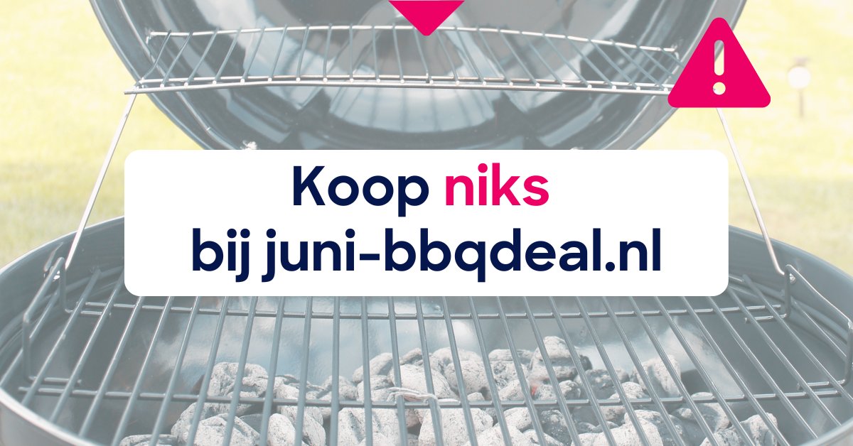 ⚠️ Let op! Het Landelijk Meldpunt Internet Oplichting waarschuwt bij deze #webshop voor #oplichters.

Koop hier dus niet! ⬇️