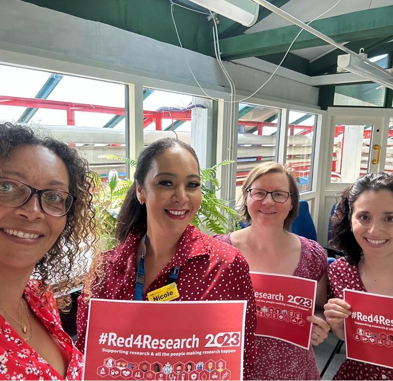 FHFT Research and Innovation (@fhft_research) on Twitter photo R&D Team <a href="/FrimleyHealth/">Frimley Health NHS Foundation Trust ๐</a> say go #Red4Research <a href="/mattdgardiner/">Matthew D. Gardiner</a> <a href="/SwapnaThomas11/">Swapna Thomas</a> @NHSRDForum @NIHRCRN_kss <a href="/nickybarnes1972/">Nicky Barnes - CRP</a> R&D Team <a href="/FrimleyHealth/">Frimley Health NHS Foundation Trust ๐</a> say go #Red4Research <a href="/mattdgardiner/">Matthew D. Gardiner</a> <a href="/SwapnaThomas11/">Swapna Thomas</a> @NHSRDForum @NIHRCRN_kss <a href="/nickybarnes1972/">Nicky Barnes - CRP</a>