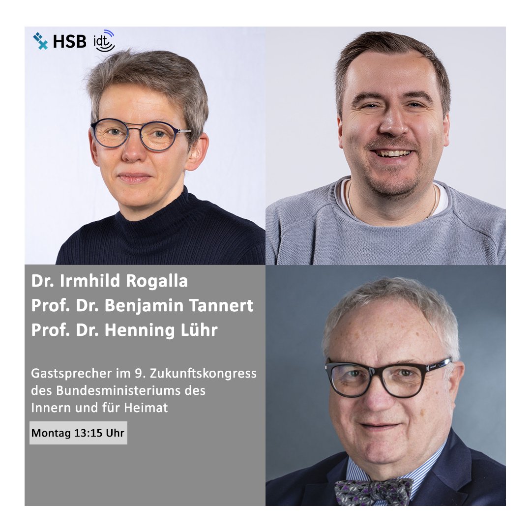 "Digitale Teilhabe und Barrierefreiheit - Jetzt &amp; auf allen Ebenen!"
Im 9. Zukunftskongress des Bundesministeriums des Innern und für Heimat werden die Leiter des IDTs als Sprecher zu sehen sein.
zukunftskongress.info/de/node/8166
#teilhabe #zukunftskongress #bundesministerium #berlin