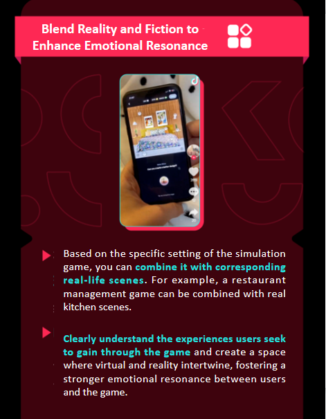 PocheDigital's tweet image. Creative Breakdown: Two Techniques to Easily Grab the Attention of Global Simulation Game Players!

Part 1: Fun Editing Styles + Diverse Narrative Perspectives Showcase Game Features

#TikTokGaming  #TikTokTips #TikTokContent #TikTokCreators  #GameFeatureShowcase #SimulationGames