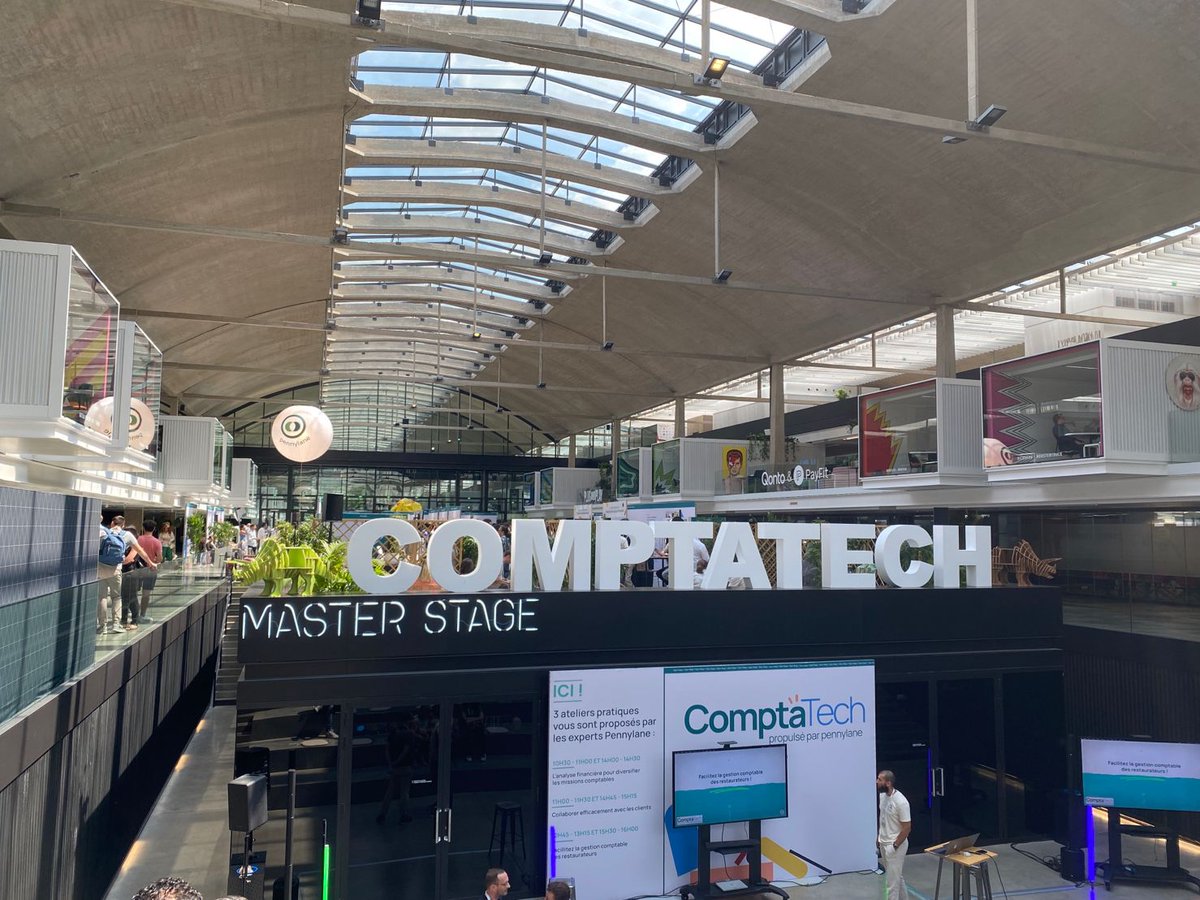 MyCompanyFiles's tweet photo. À la #StationF en tant que partenaires de l’événement #ComptaTech organisé par @Pennylane_tech, nous avons eu des échanges hyper constructifs avec les #expertscomptables ! 🤩
Un événement qui met à l’honneur la #technologie au service du cabinet de demain 🚀 https://t.co/x5yxoApIhd