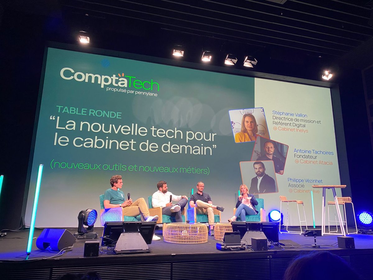 MyCompanyFiles's tweet photo. À la #StationF en tant que partenaires de l’événement #ComptaTech organisé par @Pennylane_tech, nous avons eu des échanges hyper constructifs avec les #expertscomptables ! 🤩
Un événement qui met à l’honneur la #technologie au service du cabinet de demain 🚀 https://t.co/x5yxoApIhd