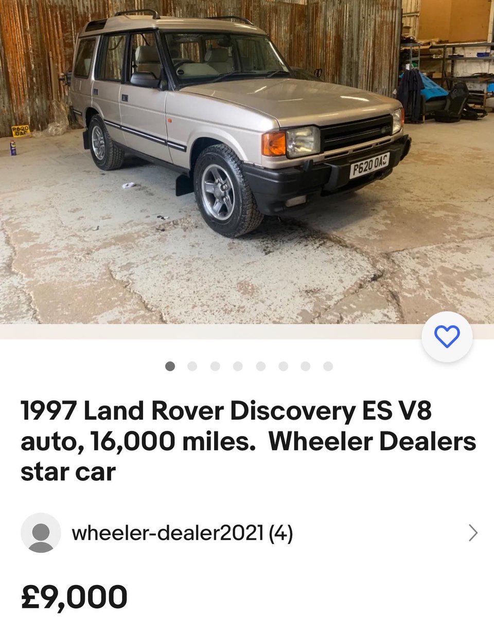 f1elvis's tweet photo. Who wants to own a #WheelerDealers car? https://t.co/x7fpmPYsg1