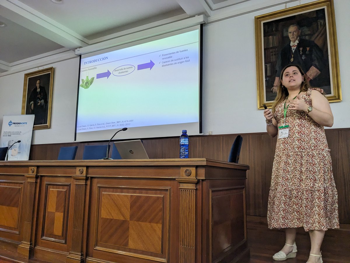 ISQCH's tweet photo. With the last flash talk of the day, Sara Gracia from the #cheso group shows us her supported palladium nanoparticles as catalysts for coupling reactions. Thank you for your contribution Sara!
@AragonCsic @CSIC @Ciencias_Unizar https://t.co/V9DE3vRQ5N