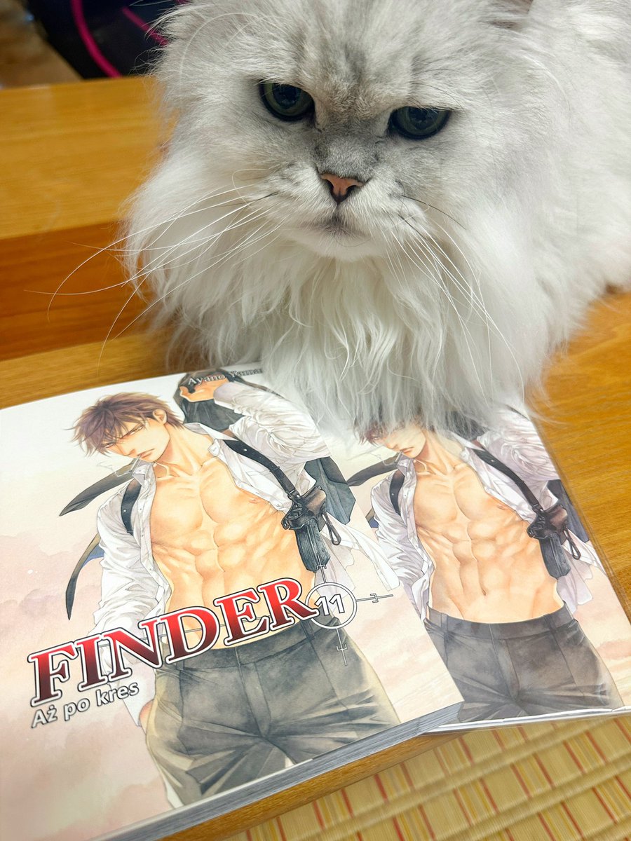 ポーランド語版ファインダーの最果て(11巻)届きました🥰 アクションシーンになかなか激しめの書き文字が入ってます😆