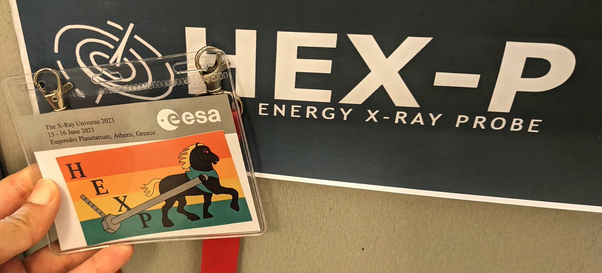 leamarcotulli1's tweet photo. HEX-Perts at the X-ray Universe @ESA_XMM conference in Athens #XRU2023  @HEXP_Future https://t.co/Alg4tiaF8O