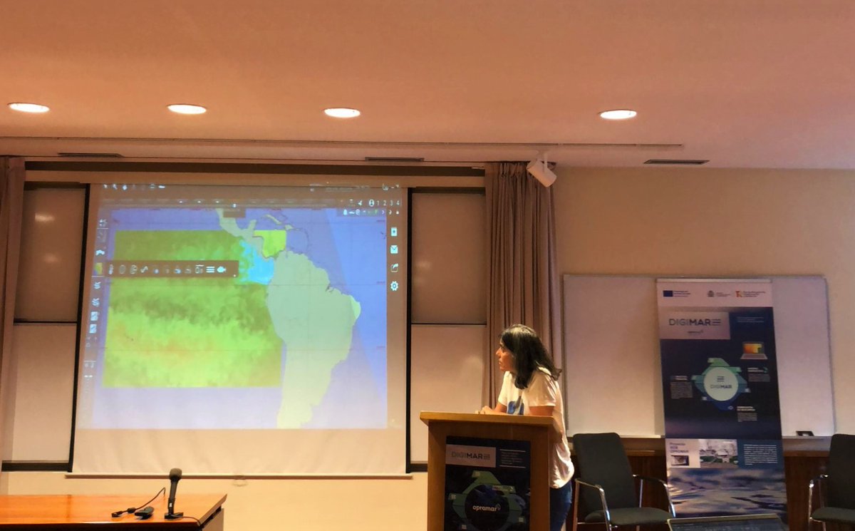 Opromar1's tweet image. Hoy celebramos en Marín una jornada sobre el proyecto #DIGIMAR, mediante el que ocho buques palangreros de OPROMAR están instalando y validando una herramienta que permite visualizar información oceanográfica y analizar las condiciones para identificar las mejores zonas de pesca.