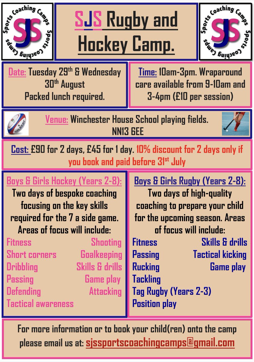 SJS Sports Coaching Camps tweet media