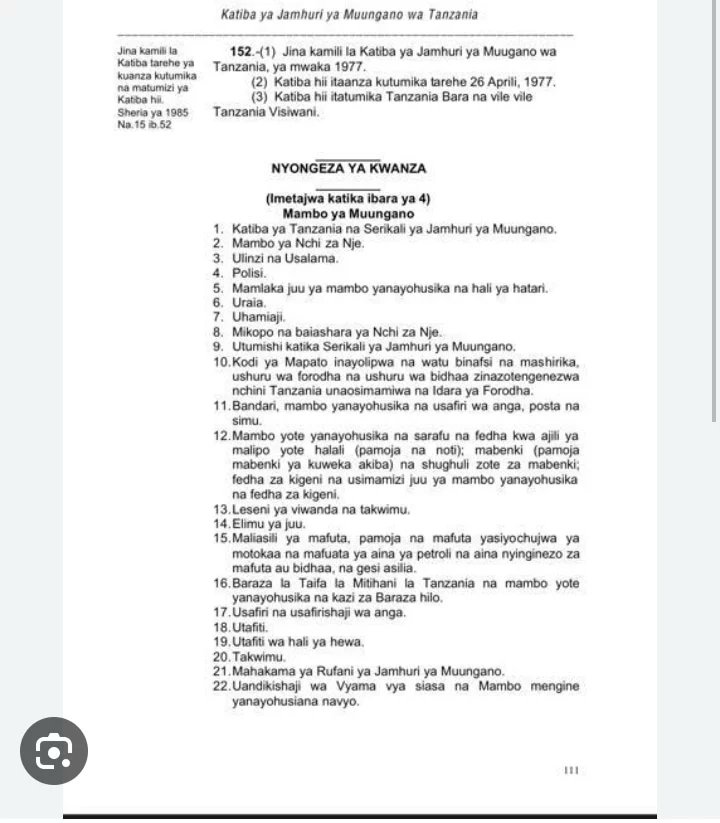 Msiwadanganye vijana waliozaliwa baada ya Muungano na vijana wenye akili msikubali kudanganyika.
ZANZIBAR ni nchi kamili ilyopata uhuru 1963 iliyoungana na TANGANYIKA ambayo pia ilikuwa nchi kamili iliyopata uhuru 1961. Soma makubaliano ya Muungano.
Yasipotekelezwa rais makini