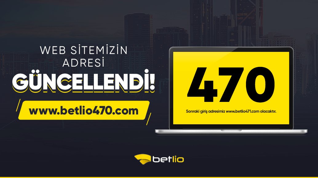 betlioofficial's tweet photo. Betlio güncel giriş adresi https://t.co/oxOpA7cL0Z olmuştur!  

 Betlio'ya kesintisiz erişim için tıklayın... https://t.co/lqxCmoCHxp    

Bütün üyelerimize oyunlarımızda bol kazanç ve bol şans dileriz. https://t.co/3Pc2zZrtyt