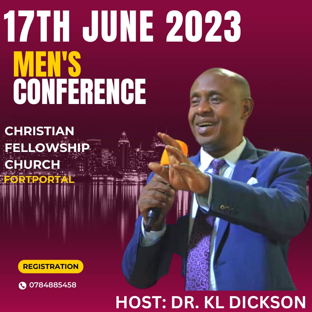 kl_dickson's tweet photo. Men's Conference this Saturday at CFC Fort Portal. 

Join us Live on our YouTube channel from 9am. 

#MensConference
#MenMeet
#CFCFortPortalEvents 2023 https://t.co/cAQj1rDfQm