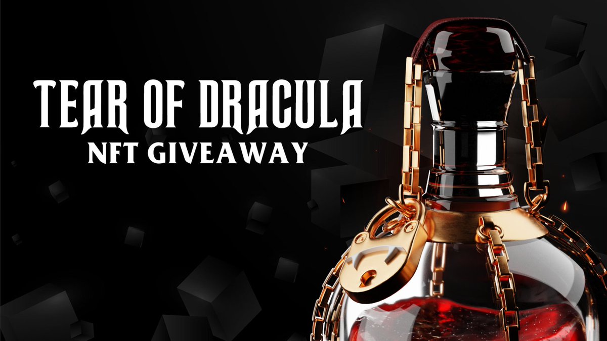 dracula_fi's tweet photo. Fellow Creatures of the Night, 🦇
We are offering 1 todNFT among the RTs!
👉To be elligible RT, Like and Follow Dracula Finance. https://t.co/eQrxGWy3a4
