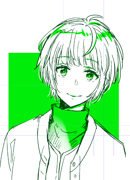 「朱ちゃん」|ウラコのイラスト