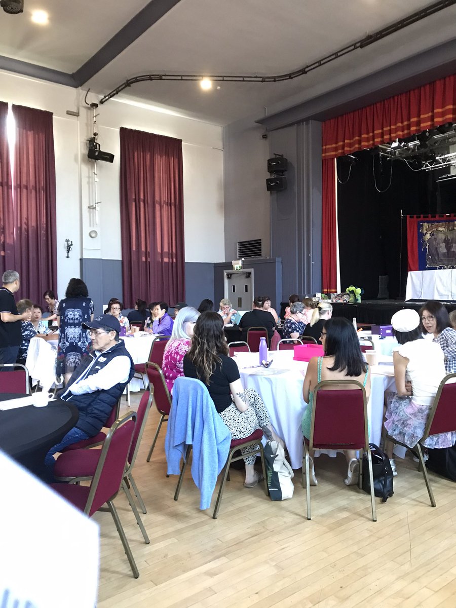 _MentallySound's tweet photo. We’re here at Stanley Civic Hall, County Durham for @MHNEtweets conference…some terrific group &amp; speakers including @KevanJonesMP, @FoodandSol, @RecoveryCoCo, @mmhpi &amp; more. Come and say hi if you’re coming: #BetterTimesAhead https://t.co/0fhB8vPB6h