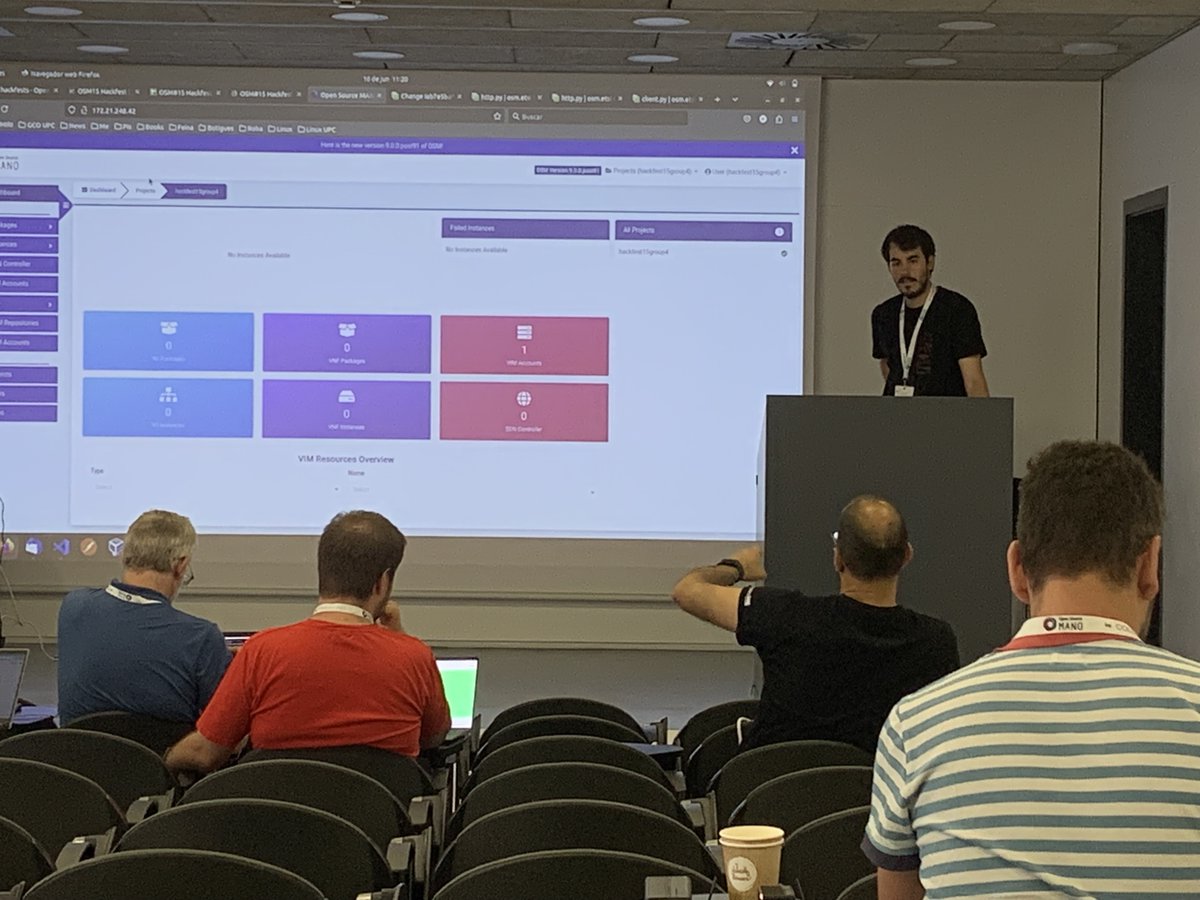 OpenSourceMANO's tweet image. Congratulations Pol González Pacheco @la_UPC for solving #OSM #challenge on Adopting a best-of-breed HTTP library in OSM client during #OSMhackfest 
#OpenSource #orchestration osm.etsi.org/wikipub/index.…