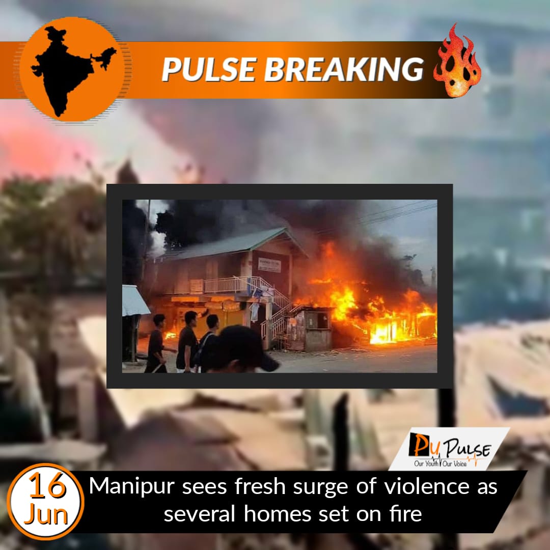 pu_pulse's tweet image. An unruly mob attacked  several houses in Manipur and burnt them to ashes. 9 people have been reported dead till now and several others injured in the attacks. Mob even torched the Union Minister&apos;s house in anguish. 
#pupulse #updates #ManipurBurning