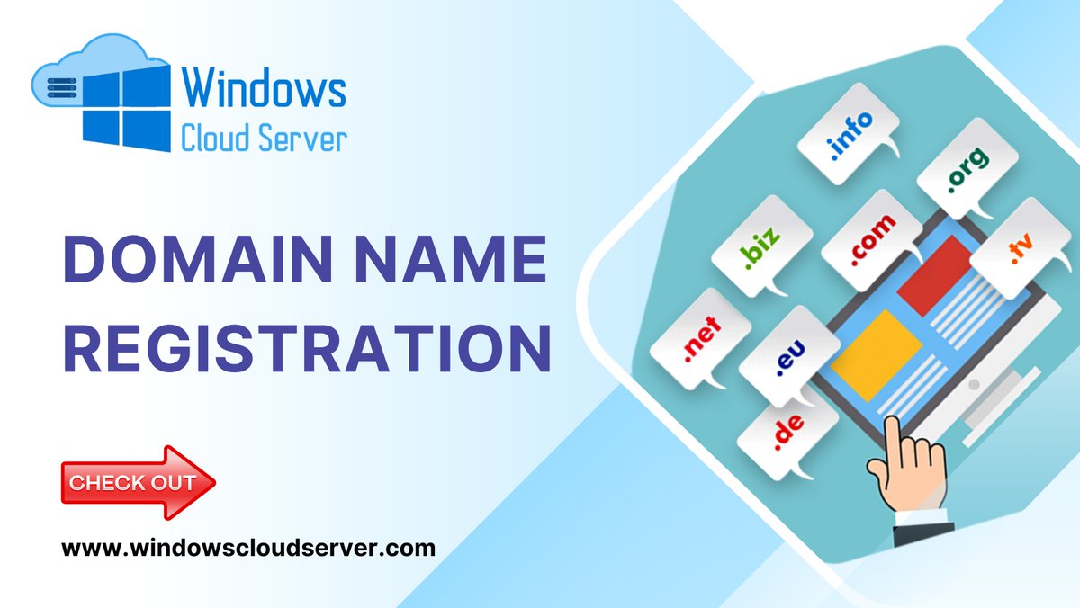 WCloudserver's tweet photo. Unlock the power of the internet with Windows Cloud Server's domain name registration. Get a distinctive online identity and build a robust web presence for your brand.
Visit- https://t.co/z3gDFsDq2U
#domainnameregistration #cheapdomainregistration #domainname #bestdomainprovider https://t.co/isIrouBHuS