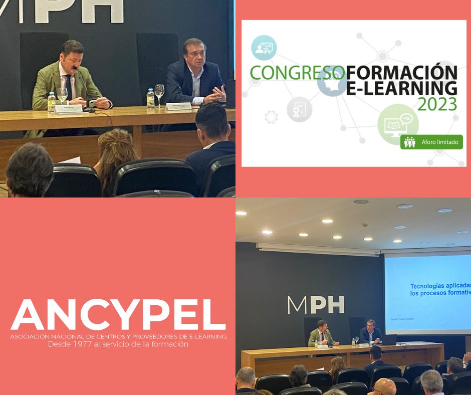ℹ️ La tecnología es clave en la formación. Ignacio Puebla Estrada de #TelefónicaEducaciónDigital ha compartido sus conocimientos sobre tecnologías aplicadas a los procesos formativos en la primera sesión de esta jornada del #congresoformacionelearning2023
#ia #rv #Elearning
