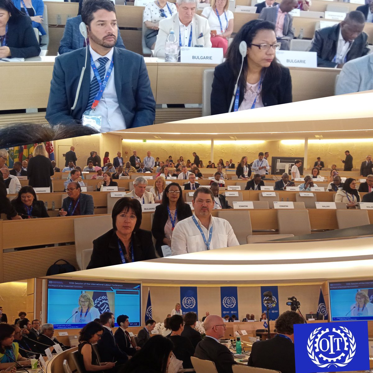 111th International Labor Conference began its final day 

2 weeks of intense work, with thousands of delegates from dozens of countries for a common goal: more inclusion and social justice

#Cuba contributed to the debates with its experiences and priorities in this area