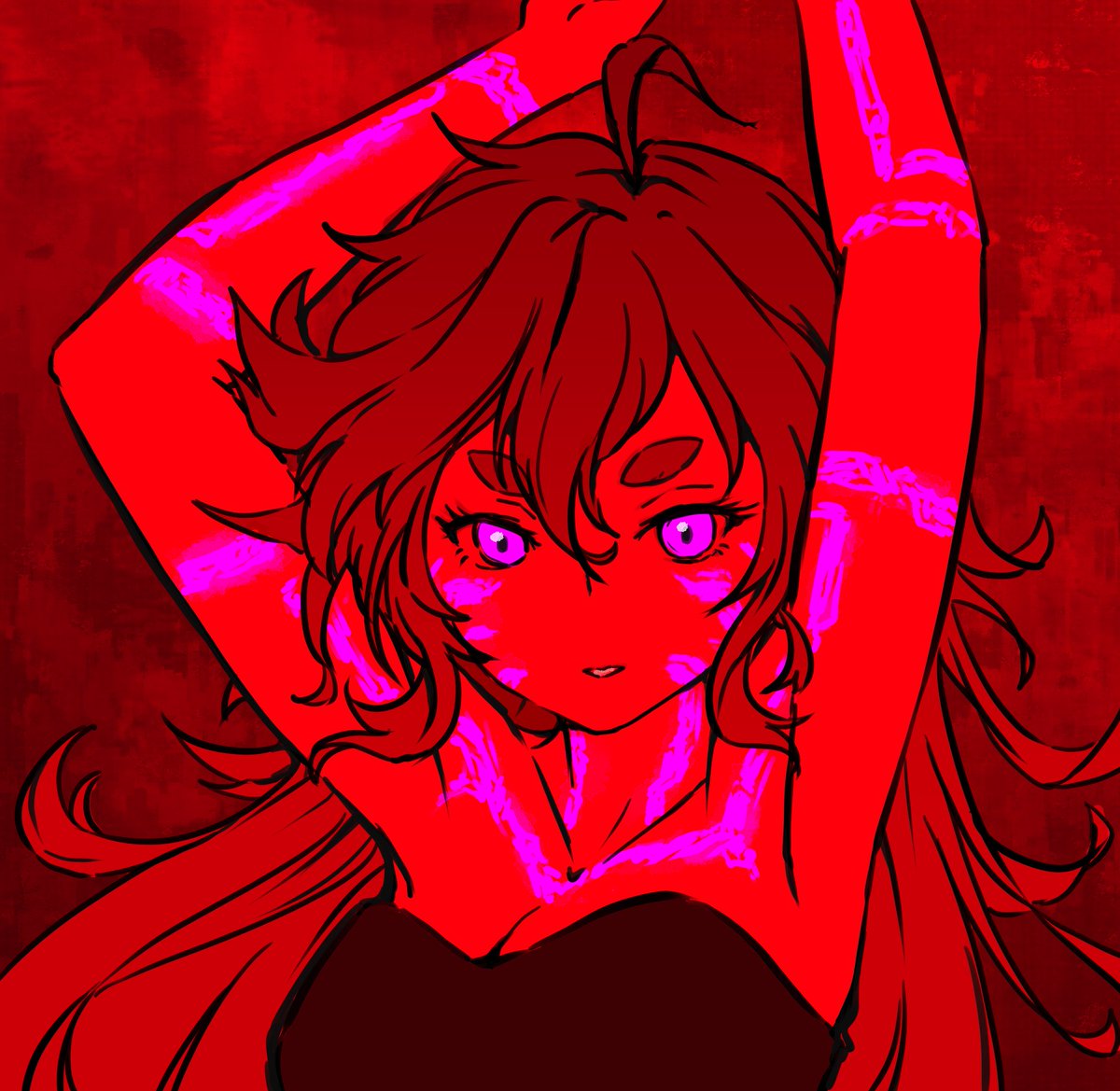 「R e d : b i r t h m a r k  #水星の魔女 #G_Wit」|OGA-SAN🔭🎸🎨観測結束絵描き垢のイラスト