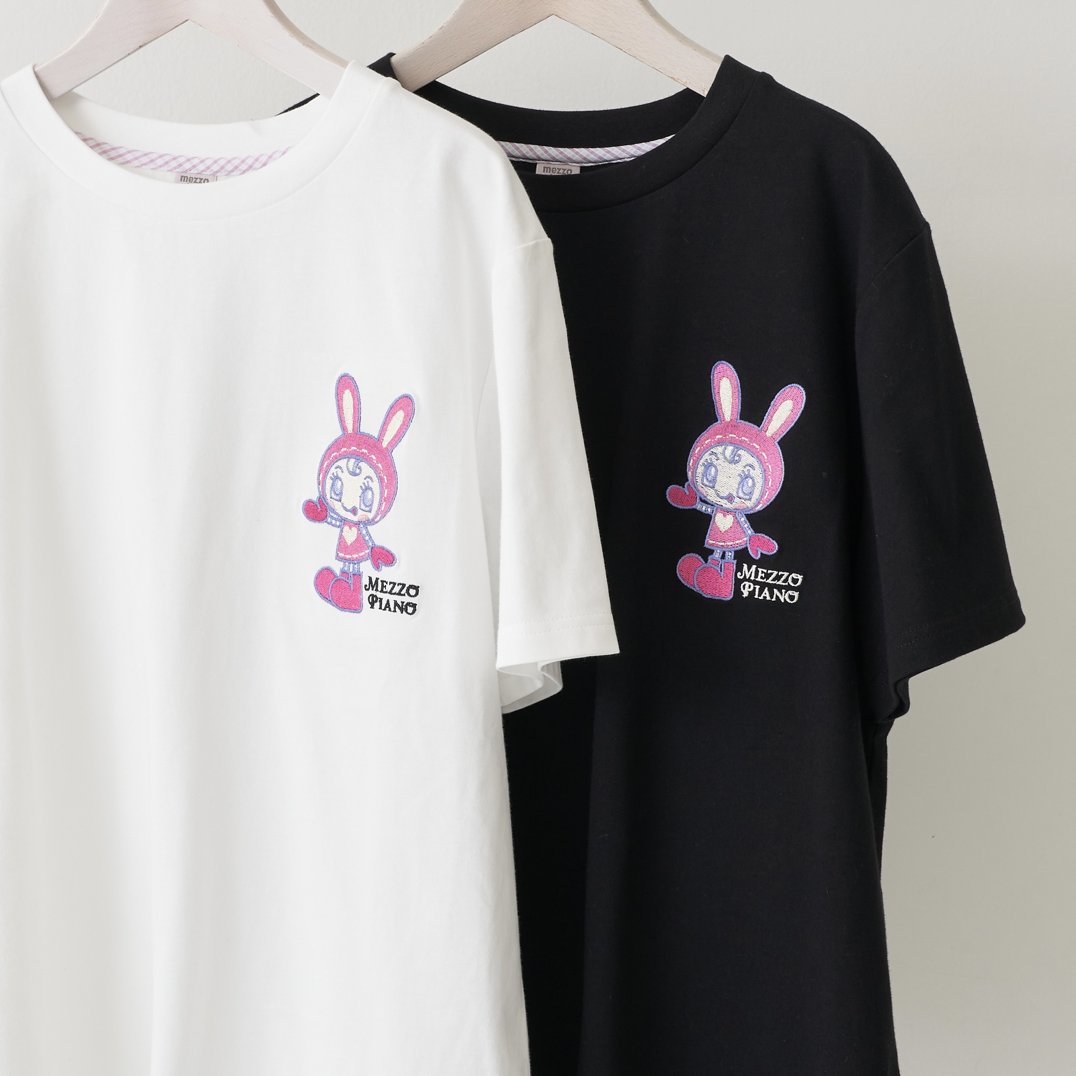 新品 タグ付き メゾピアノ ベリエちゃん バックプリント Tシャツ
