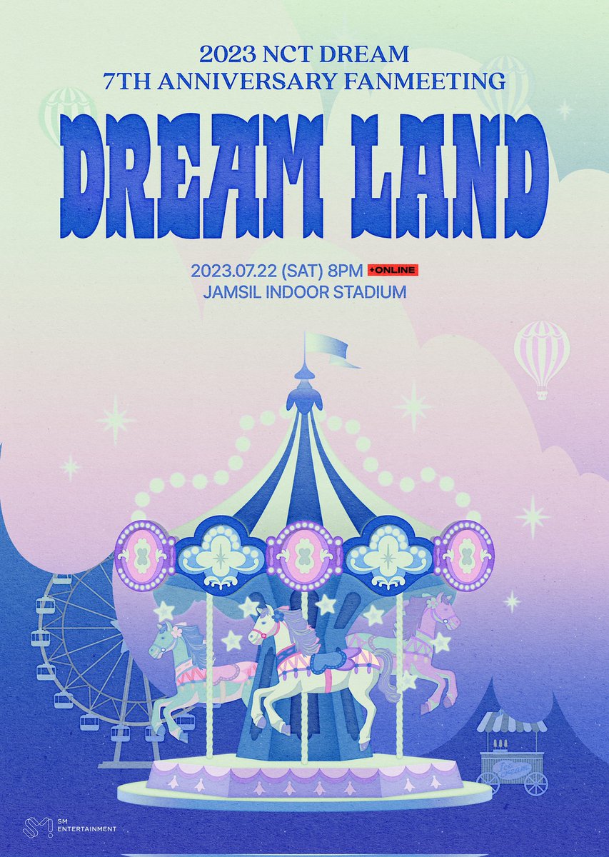 2023 NCT DREAM 7TH ANNIVERSARY FANMEETING 'DREAM LAND' ℹ️ SEATING