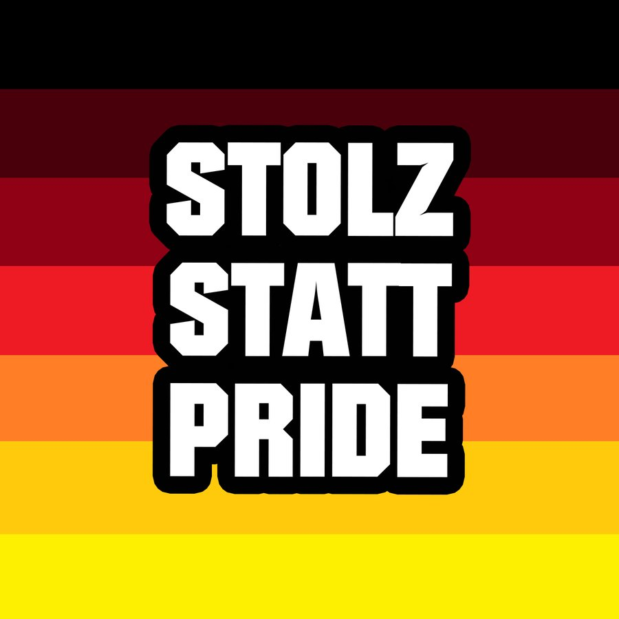 Kaiserzeiten's tweet photo. Das dritte #Stolzmonat Wochenende naht.

Immer sauber bleiben und kräftig stolzen👌

#StolzStattPride #SchwarzRotGold https://t.co/ckLD9mBP21