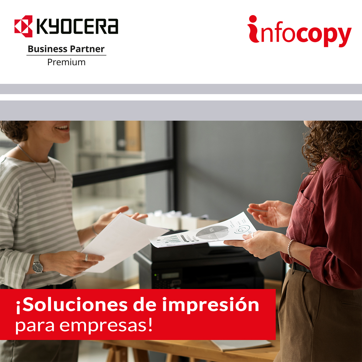 infocopy's tweet photo. Ofrecemos soluciones a tus problemas de impresión, evaluando algunos parámetros y brindando propuestas que aumenten la productividad y rentabilidad.

Más información a través
 📱 976 403 000
https://t.co/wuWhpbnckm

#Infocopy #Zaragoza https://t.co/W2lJYSJOmn