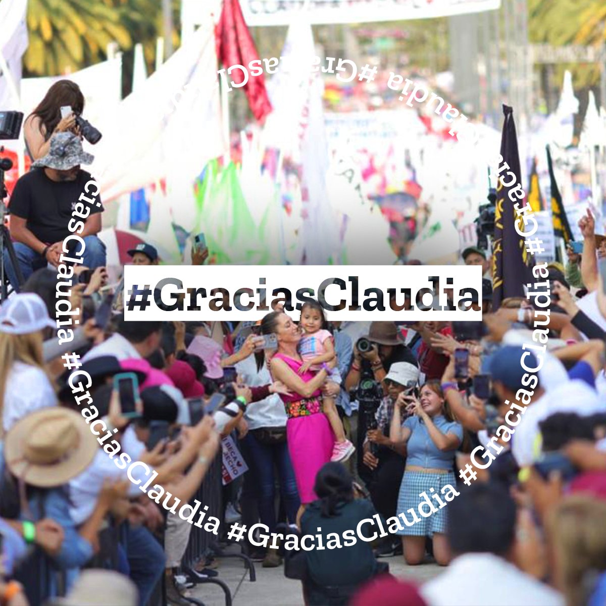 #GraciasClaudia porque cumpliste tus promesas de campaña, eso demuestra que #ClaudiaSiCumple 
@Claudiashein