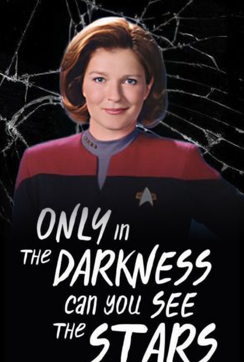 HLArmstrongBook's tweet photo. Janeway is trending! She's quite possibly the best character in #StarTrekVoyager. Who doesn't love Captain Katheryn Janeway??? https://t.co/4PW23enr3M