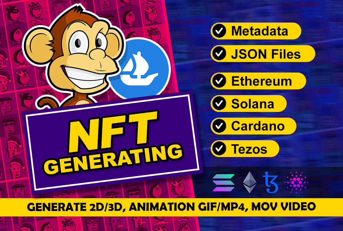 ruposhamin's tweet photo. Welcome, Ethereum / Solana / Cardano / Tezos Blockchain Users!
Generate 2d 3d art or animated NFT collection with metadata by NFT Generating & Creating Specialist!
Join and order! https://t.co/0X3AWxSez6
#NFTCommunity #nftcollection #nftgenerators #nft #3dnft #nftgenerating https://t.co/453uOk27jY