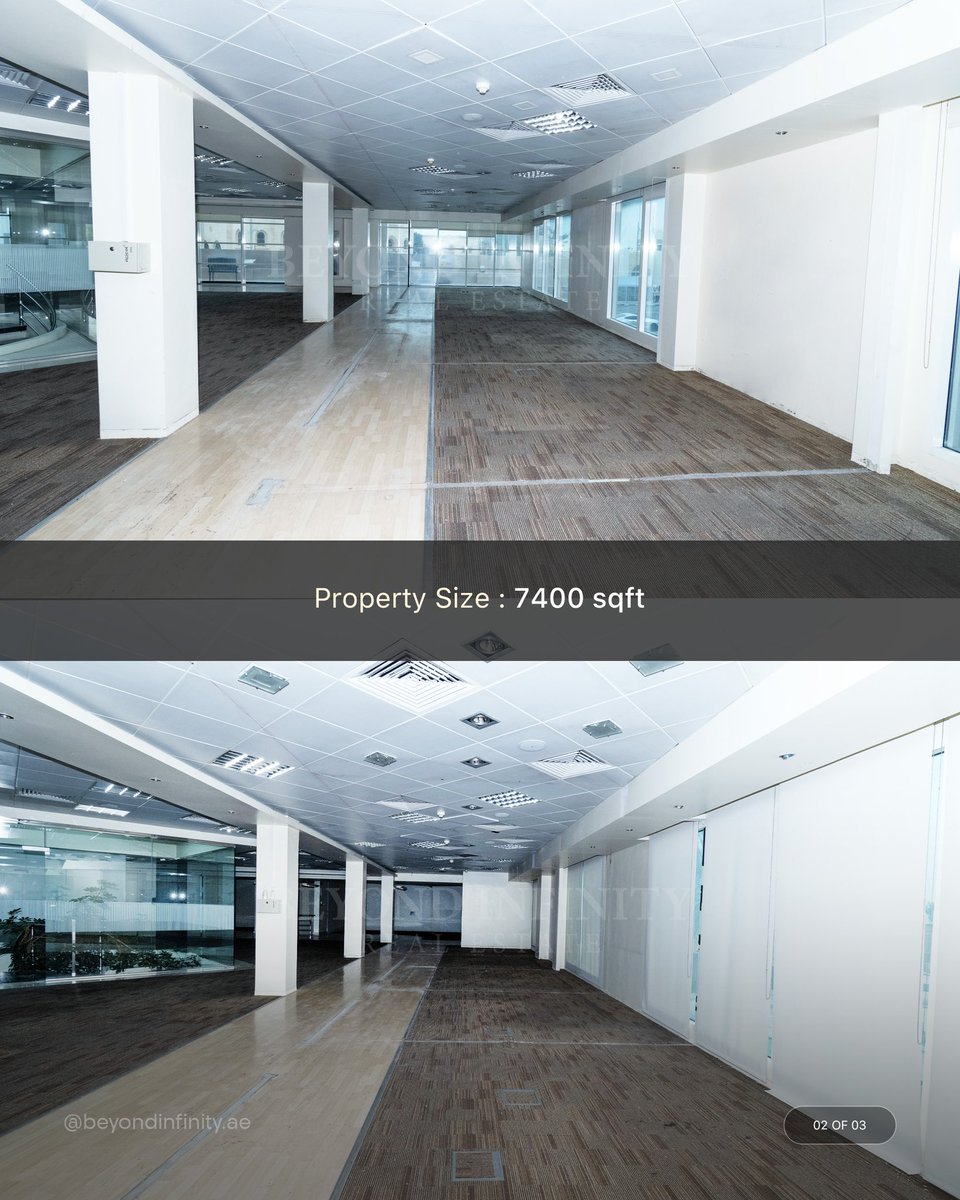 BeyondRealEstat's tweet image. We make sure that your business hub is in the right place.

Price: 2.8M AED
7,400 sqft. over 2 floors 

Get in Touch: +971 4 392 9715 | info@beyondinfinity.ae
👉🏻 beyondinfinity.ae/contact/

#ummsuqeim #officespace #commercialunit #dubairealesatate #beyondifninityrealestate