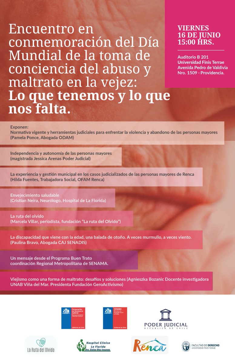 Acompañemos a nuestras compañeras de ODAM a este interesante encuentro, no dejen de asistir !!