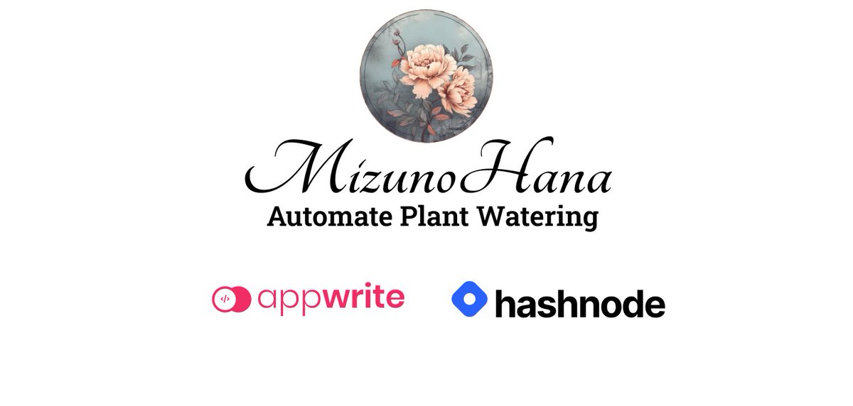NarottamCodez's tweet photo. 🌿 Exciting News! Introducing MizunoHana, an open-source watering plant system created by @pvr_rane  and me! 🌱 Powered by #Arduino and #Appwrite, MizunoHana combines technology and nature to bring automated plant care to your fingertips. Let's dive into the details! 👇 https://t.co/JGwIUrfMS8