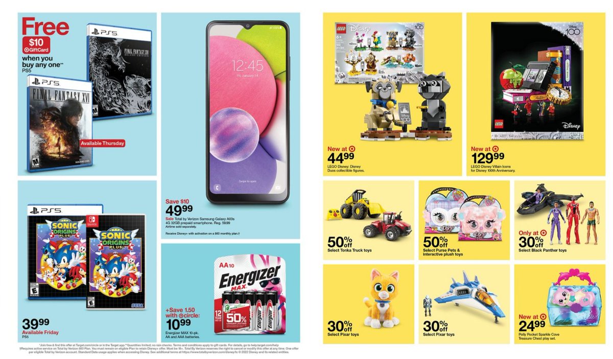 Wario64 on Twitter "Target weekly ad (starts Sunday) http//bit.ly