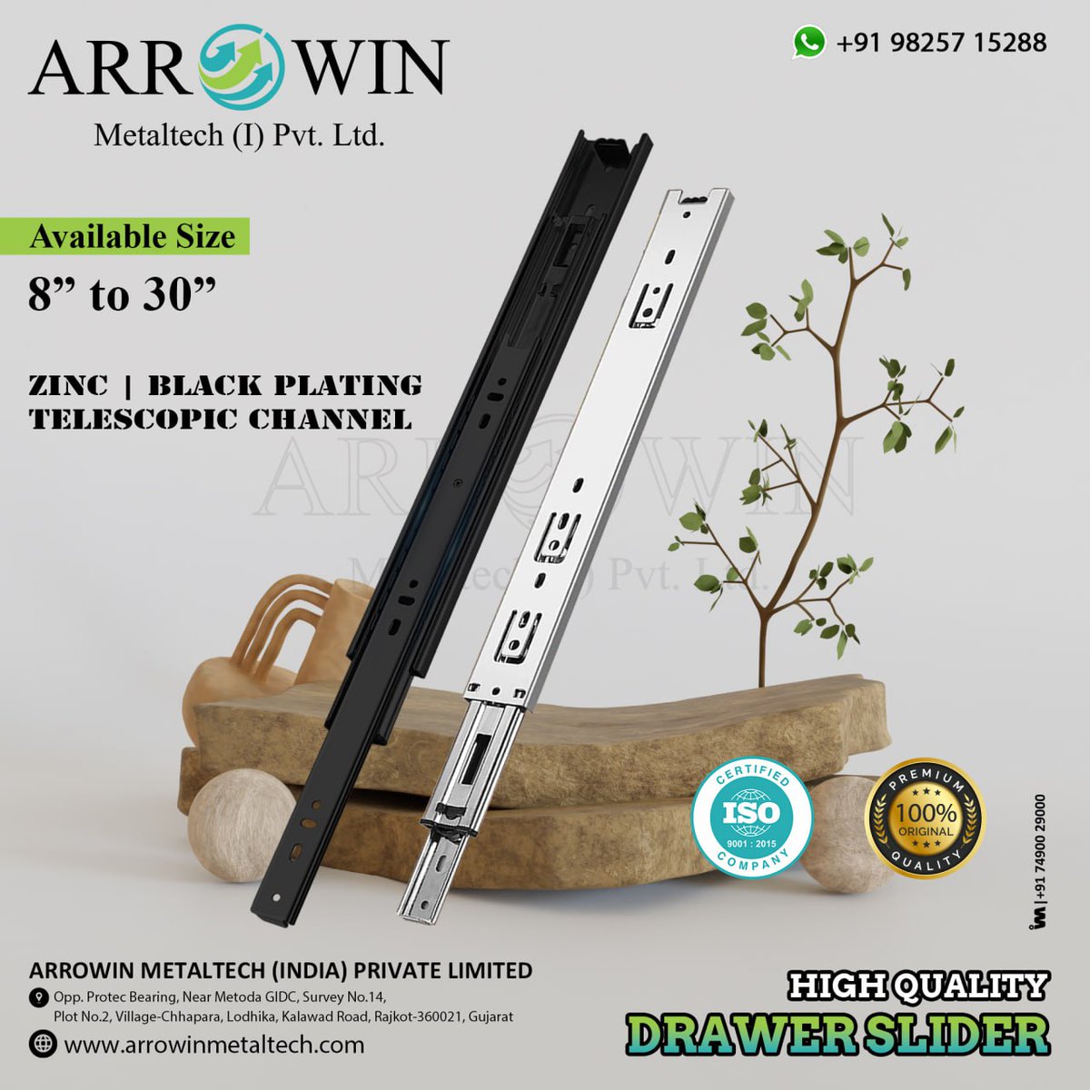 ibais_hardware's tweet photo. Arrowin Metaltech (I) Pvt. Ltd. (RAJKOT)
For enquiry via WhatsApp click:
https://t.co/g5DqWISBRs
Mr. Vimal Patel - +91 9825715288
Mr. Krunal Patel - +91 9426995230
#drawerslider #telescopicchannel #drawercabinet #draweraccessories #drawerfitting #drawerhardware
.
@IBAISMEDIA https://t.co/CZeNSXPBpY