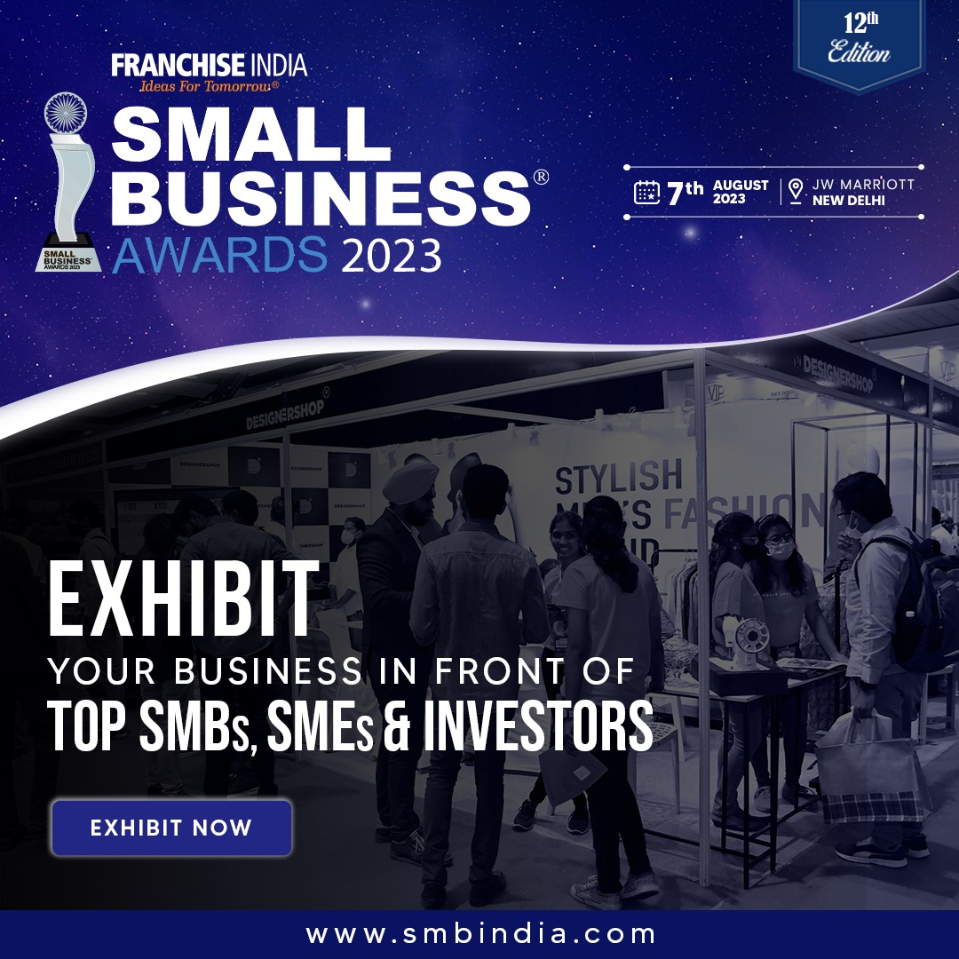 Showcase your business to prominent small and medium-sized businesses (SMBs), small and medium-sized enterprises (SMEs), and investors.✨ Don't miss your chance!

Exhibit Now: smbindia.com

Date: 7th August, JW Marriott, New Delhi

#sba #award2023 #awards